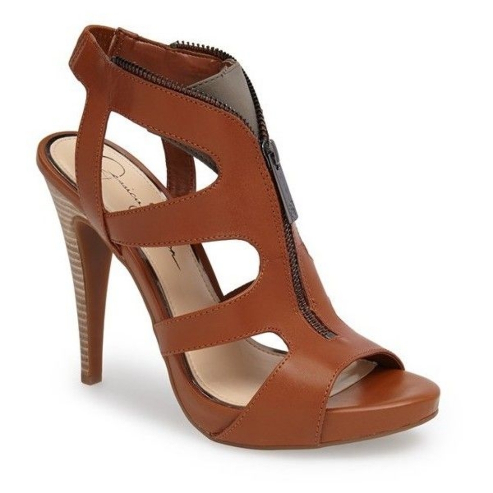 NEW IN BOX JESSICA SIMPSON 'CARMYNE' STRAPPY HEELS - 6